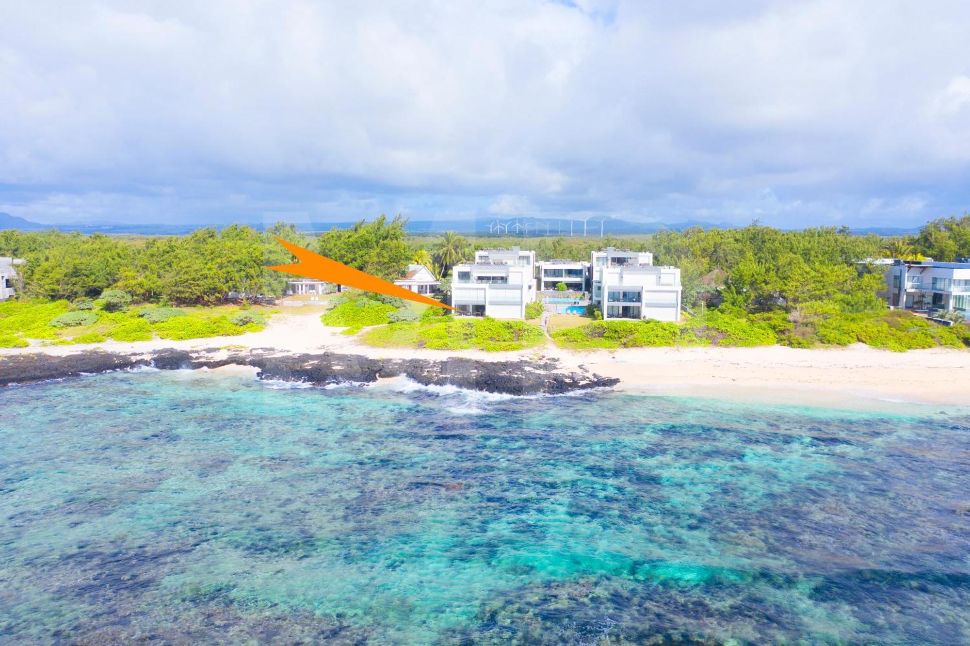 White&Blue Beachfront Luxury Poste Lafayette Esterno foto